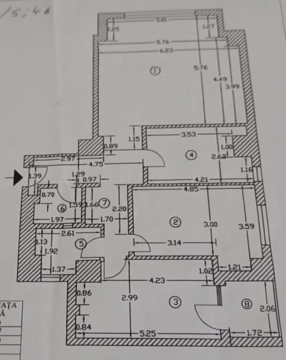 UNIRII-ALBA IULIA, 3 CAMERE 99 MP, PARCARE SUBTERANA!