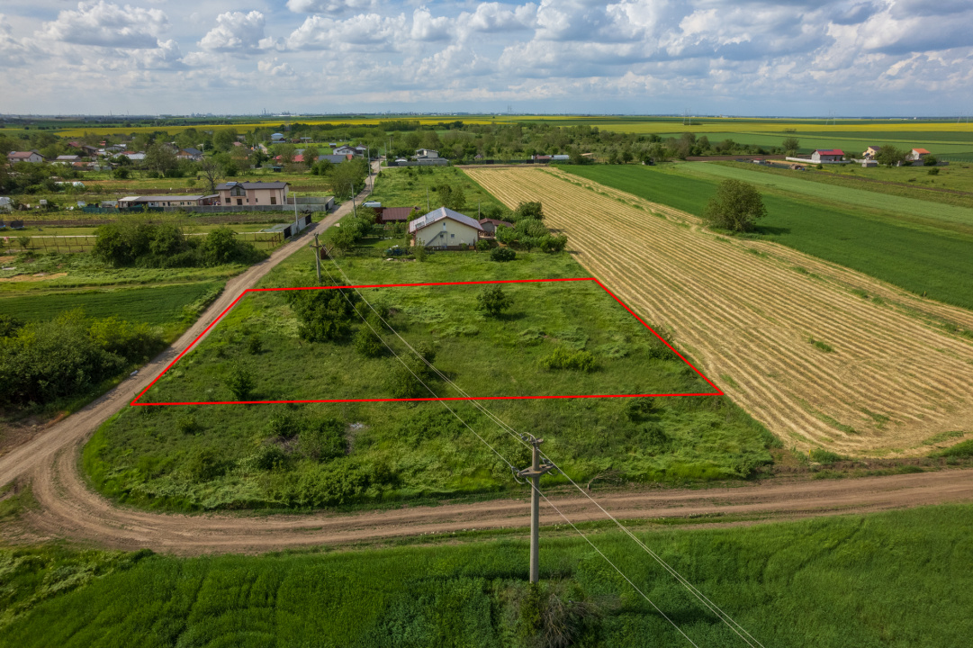 FRUMUSANI - POSTAVARI, TEREN 1500 MP, FRONT 30 M !