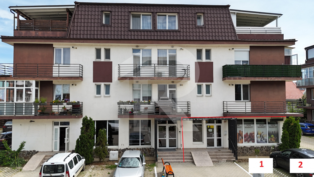 Spatiu Comercial 110 MP+2 locuri parcare New Residence Magurele