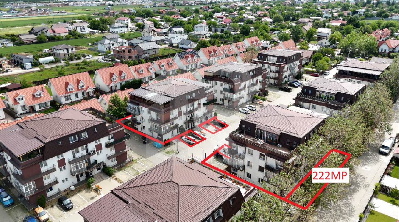 Spatiu Comercial 110 MP+2 locuri parcare New Residence Magurele