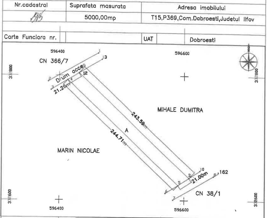 DOBROESTI, LOT 5.000 MP!
