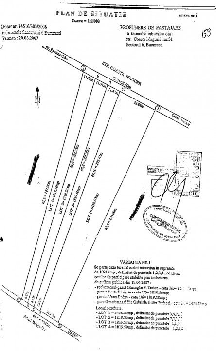 GIULESTI | Teren intravilan PUZ V3a2 9000mp ideal terenuri de sport